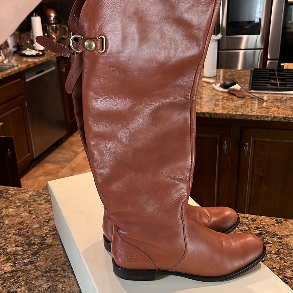 Over the knee Coach boots - Picture 3 of 7